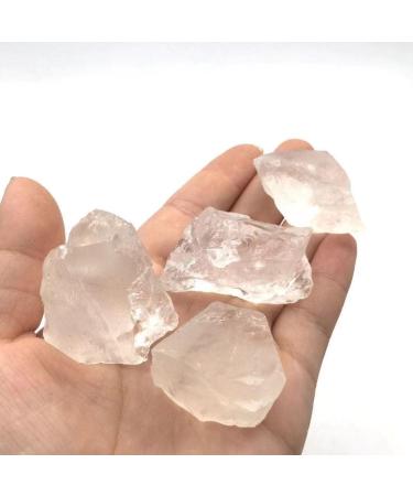 Natural Crystals and Stones 3pc Natrual Clear Quartz Crystal Raw Rock Polishing Stone for Reiki for Decoration kaixun - Buy Online on GoSupps.com