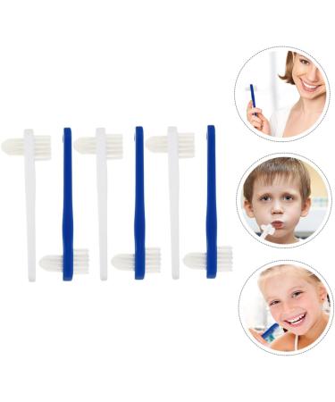 Ultechnov Double-Headed False Toothbrush for Prosthesis Cleaning | Hard Bristles Retainer Brush | 1 Pack Color-Sorted - Buy Online on GoSupps.com