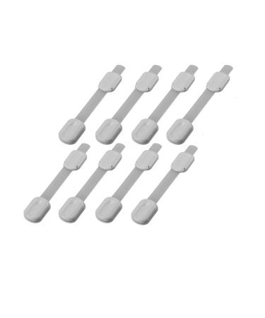 8 Pack Child Safety Baby Proof Locks forHome Drawer Cabinets Oven Toilet Seat Baby Proofing No Tool or Drilling Needed with Super Strong 3M Adhesive Multi-Purpose