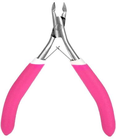 Nail Skin Pliers - Professional Stainless Steel Scissors for Manicure & Pedicure | Rose Red Nail Care Tool - Buy Online on GoSupps.com