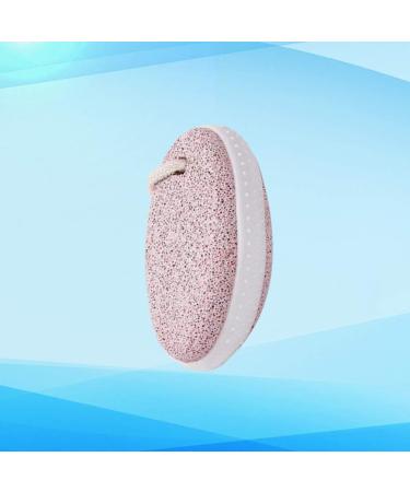 Exceart Pumice Stone Pedicure Tool | Hard Skin Callus Remover & Foot File for Soft Feet | Natural Pink Foot Peeling Treatment - Buy Online on GoSupps.com