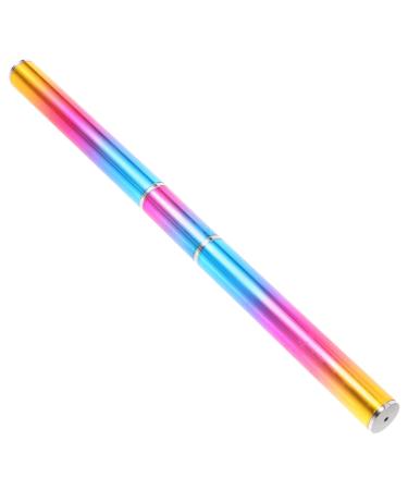 minkissy 1pc Nail Art Drawing Pen Manicure Drill Pen Nail Art Pen Manicure Brush Manicure Pen Brush Manicure Supply Nail Art Tool Nail Art Brush Double Head Metal Rod Nail Pen