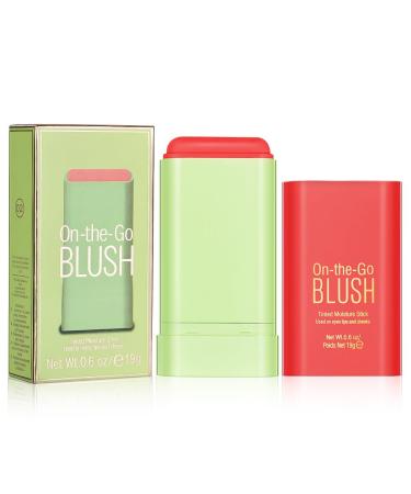 Lophe Cream Blush Stick - Multi-Use Natural Rouge for Eyes Cheeks & Lips | Moisturizing Matte Makeup for All Skin Tones (02) - Buy Online on GoSupps.com