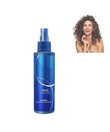 Powerful Glamorous Hair Styling Gel Spray Spray Gel For Hair Moisturising Styling Spray Hairspray Curl-Defining Leave-In Hair Styling Mist Fast Create Glamour Hairstyle (150ML Shiny Hold) 150ML Shiny Hold