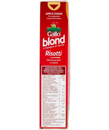  Italian Gourmet E.R. Gallo Riso Set of 6 Risottos 100% Italian Rice Ideal for Risottos Cooking Time 10 Minutes Pack of 1 kg + Gourmet Italian Tomato Pulp Box 400 g - Buy Online on GoSupps.com