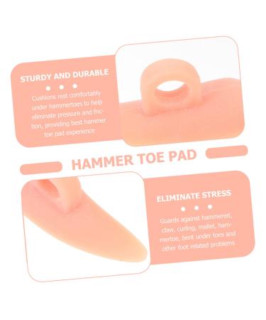 GLEAVI 4pcs Middle Toe Support Pads - Foot Protectors for Bunion Toe Spreaders & Valgus Correction - Buy Online on GoSupps.com