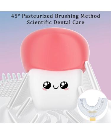 Buy Kids U Shaped Toothbrush - Cute Silicone 360 Oral Care for Children | Best U Shape Manual Toothbrush - Buy Online on GoSupps.com