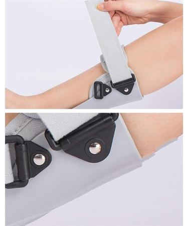 Adjustable Foot and Ankle Orthosis Support Brace for Foot Drop Rehabilitation - Small Left Size | Ideal for Hemiplegia & Stroke Recovery - Buy Online on GoSupps.com
