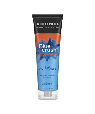 John Frieda Blue Crush Conditioner for Brunettes 8.3oz Moisturizing Formula for Color Treated & Natural Hair - Buy Online on GoSupps.com