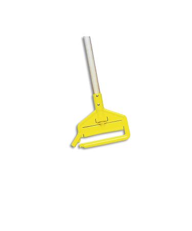 Rubbermaid Commercial Wooden Wet Mop Holder Handle Stick 60 Inch - Industrial Grade Heavy Duty Floor Cleaning (FGH116000000) - Buy Online on GoSupps.com