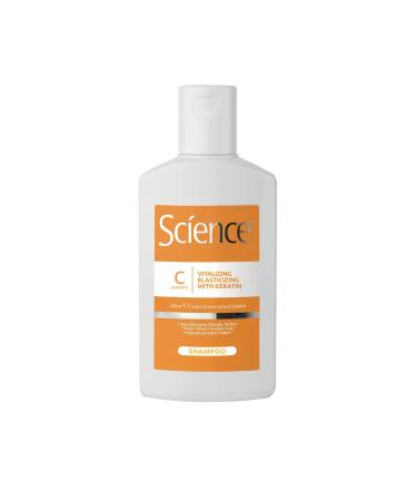 SCIENCE Science Hair Care Keratin Restructuring Shampoo 200 ml For Treated and Brittle Hair Natural Ingredients 100% Recyclable Pack Made in Italy