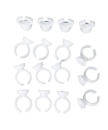 100pcs Disposable Glue Ring Eyelash Extension Holders | International Shipping Available - Buy Online on GoSupps.com