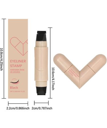 Wing Eyeliner Stamp - Waterproof Long-Lasting Makeup | Easy Application - For Girls Women Makeup Enthusiasts Beginners Parties Everyday Cosmetics Weddings - Buy Online on GoSupps.com