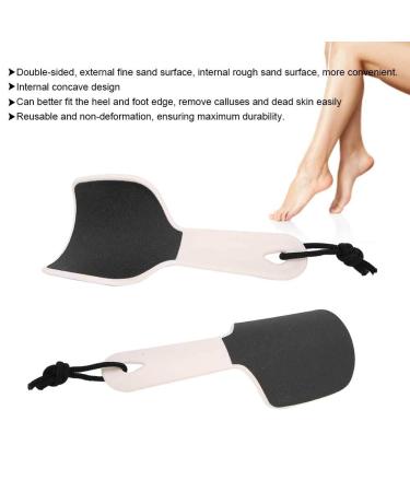 Horn Skin File & Corneal Remover | Double-Sided Bent File for Smooth Feet | Callus & Dead Skin Remover (Beige) - Shop Now! - Buy Online on GoSupps.com