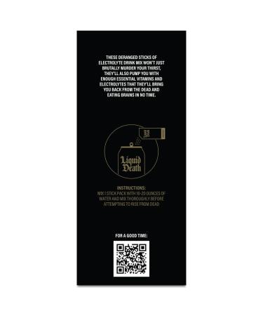 Liquid Death Electrolyte Death Dust - Hydration Powder Variety Pack (12 Stick Pack) - 3 Delicious Flavors for Optimal Hydration - Buy Online on GoSupps.com