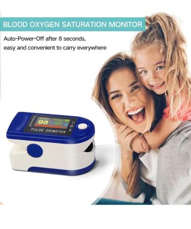 Professional Finger Pulse Oximeter LED Screen Portable Monitor Saturation Oxygen Monitor Home Use for Fitness and Sport - Buy Online on GoSupps.com