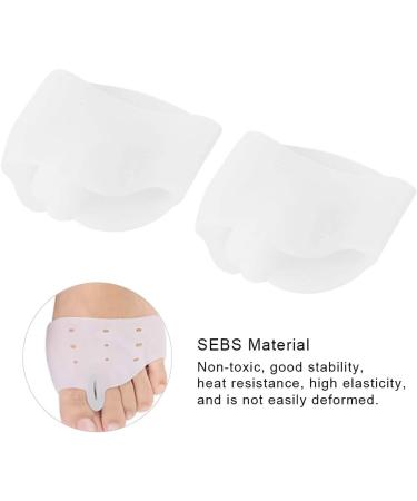 Agatige Orthopedic Bunion Splint - Pair of Bunion Correctors for Pain Relief | Hallux Valgus & Hammer Toe Support - White - Buy Online on GoSupps.com