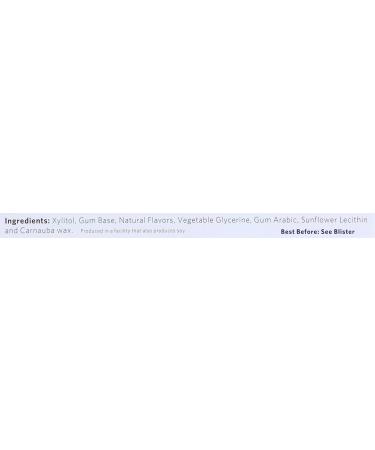 Xylichew 100% Xylitol Chewing Gum - Sugar Free, Non-GMO, Gluten Free, Relief for Dry Mouth & Bad Breath - Ice Mint, 288 Count - Buy Online on GoSupps.com