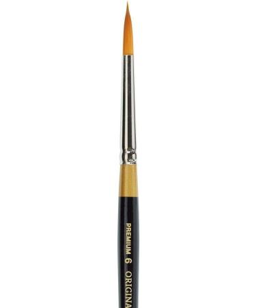 KINGART Original Floral 3 Pc Set Golden Taklon Flora Petal Brushes Black/Gold - 3 Piece (B-108) - Buy Online on GoSupps.com