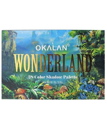 Wonderland 28 Color Eyeshadow Palette | Vibrant Shades for Every Look - Shop Internationally - Buy Online on GoSupps.com