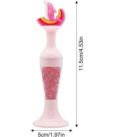 Gem Picker Tool Precision Gem Dotting Cartoon Wax Pencil for Nail Art | Crystal Bead Handle Manicure Decoration Tool Enhance Your Creativity with Ease dolphin pink - Buy Online on GoSupps.com