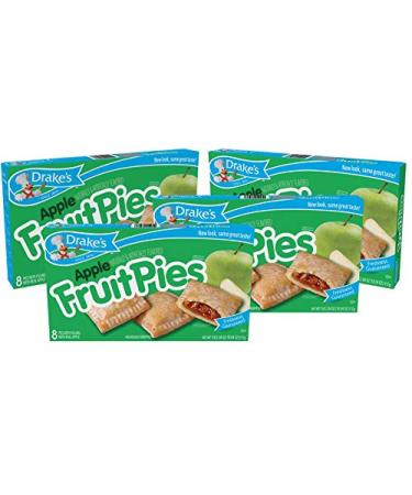 Drake's Fruit Pies 32 Individually Wrapped Pies Apple, 4 Ounce