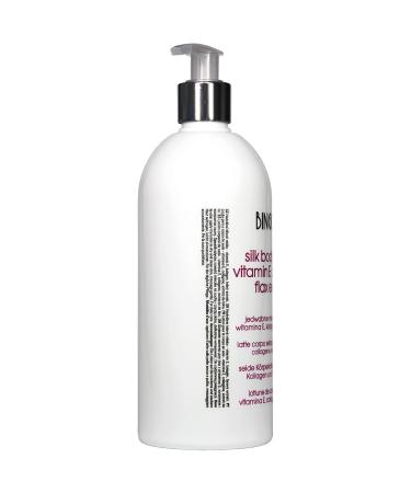 Silk Body Lotion with Flax Vitamin E & Collagen - 500 ml Moisturizer | BINGOSPA - Buy Online on GoSupps.com