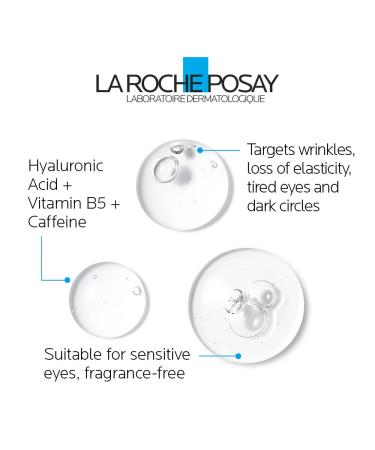 La Roche-Posay Hyalu B5 Eye Serum 15 ml - Hydrating & Anti-Aging Eye Treatment for All Skin Types | International Shipping Available - Buy Online on GoSupps.com