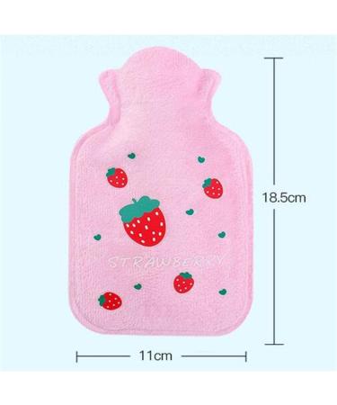 Aeromdale Mini Hot Water Bottle - 200ml PVC Hand Warmer for Pain Relief | Perfect Gift for Women & Girls - Buy Online on GoSupps.com