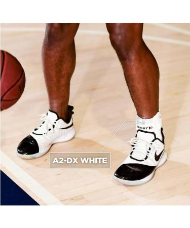 Buy Generic Premium Ankle Brace for High-Impact Sports | Exo-Grid i-FIT & X-STRAP Support | Left Medium White - International Shipping Available - Buy Online on GoSupps.com