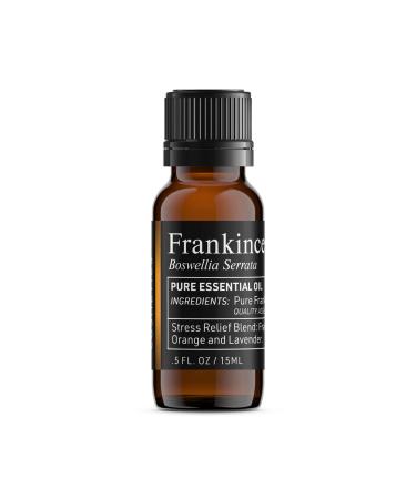 100% Pure Essential Oil - Batch Tested & Third Party Verified - Premium Quality You Can Trust (0.5 Fl Oz) (Frankincense)