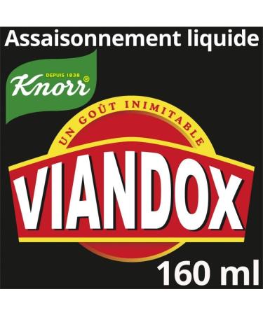 Rehaussez vos plats avec le concentr liquide Viandox KNO. saveur intense et d licate 160 ml- Lot De 4