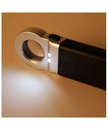 Magnifying Glass 16X Optical Glass Lenses Compact Portable Holding Magnifying Glass Jade Appraisal Handheld Magnifying Glass Desktop Dual-use Magnifier - Buy Online on GoSupps.com