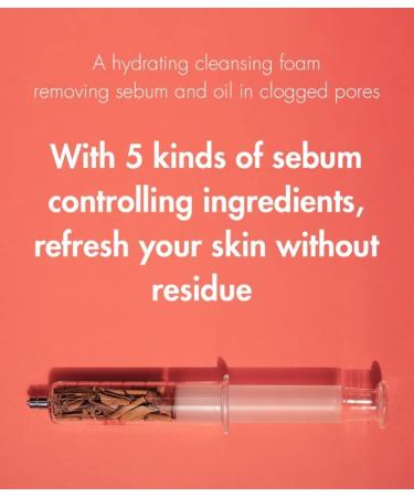 Dr.Ceuracle 5 Control Clearing Cleansing Foam - Deep Cleansing for Oily Skin Pore Purifying & Sebum Care | Ideal Foaming Cleanser for Dehydrated Skin - Buy Online on GoSupps.com