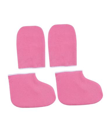 Moufles De La Paraffine Pour Mains Et Pieds Taille Unique Maintien Chaleur Soin Hydratant Spa Usage Professionnel Et Domestique