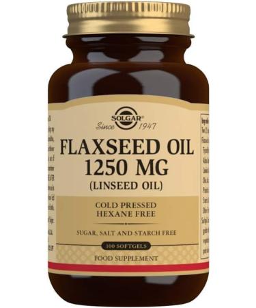 Solgar Flaxseed Oil 1250mg 100 SG