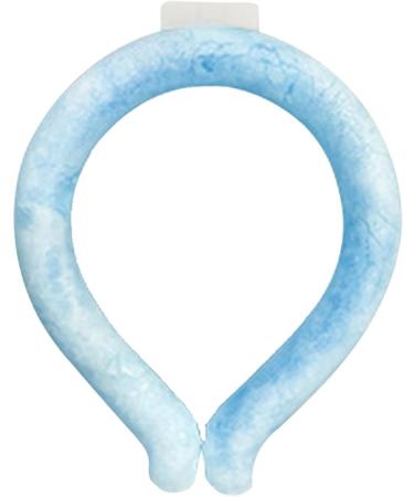 Collar Cooling Tube | Collar Ice Tube for Body Cooling Neck Wraps - Cooling Tube for Students Teachers Workers Anti-Heat Wraps for Travel Home School Concerts Littryee Sea Salt Blue Below 28 Degrees - Buy Online on GoSupps.com