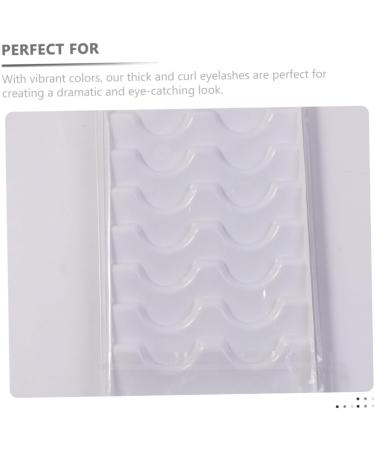 minkissy 7 Pairs False Eyelashes Fluffy Eyelashes Colored Eyelashes Fake Lashes Women Lashes with Color Lash Extension Fake Eyelash Individual Lashes Dense Extend Artificial Fiber - Buy Online on GoSupps.com