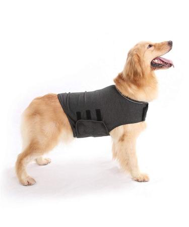 Zongha anti stress vest for dog panic dishes for dogs fear dog coat medical dog vest for anxious dog dog fear jacket gray m gray m