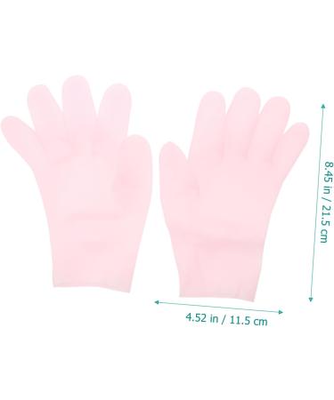 FRCOLOR 2 Pairs Moisturizing Gloves Overnight Gloves for Dry Hands Cracked Gloves Dry Hands Gloves Sleeping Gloves Dry Cracked Hand Gloves Exfoliating Hand Masks Facial Mask Care Pink Sebs - Buy Online on GoSupps.com