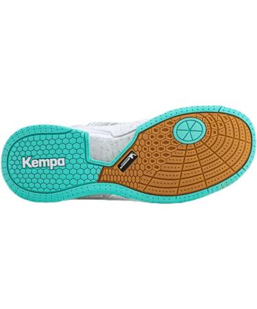Kempa Unisex Attack One Women Contender Handball Shoes 38 EU - Multicolor White Turquoise | International Shipping Available - Buy Online on GoSupps.com