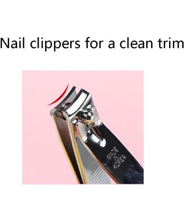 Nail Scissors Nail Kit Manicure Kit for Women Travel Nail Care Kit Professional Kit for Man with Nail Clipper Ear Pick Toenail Clippers (Color : Pink) - Buy Online on GoSupps.com