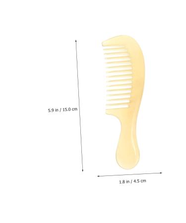 Beaupretty Horn Comb - 1pc Hair Cutting Tool for Professional & Household Use | International Shipping Available - Buy Online on GoSupps.com