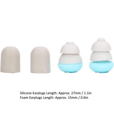 High-Quality Earplugs for Sleep - Super Sound Isolation Noise Reduction Foam Ear Plugs | Reusable & Safe Noise Cancelling for Sleeping Studying & Swimming - Buy Online on GoSupps.com