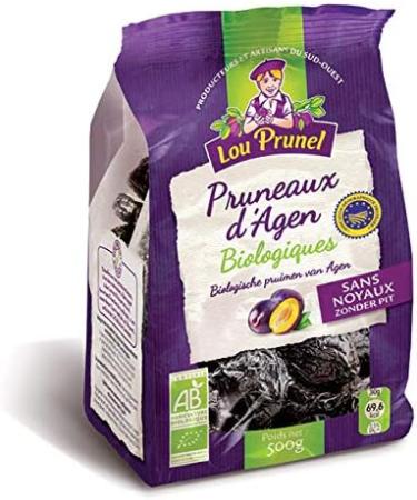 Lou Prunel Prunes d'Agen 44/55 Very Large Pitted 0.5 g 1 Unit - Buy Online on GoSupps.com
