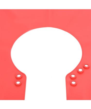 Shop Waterproof Hair Cutting Collar | Neck Fitting Cape & Accessories | Durable Hair Dye Shawl with Magnet Clasp - Red - Buy Online on GoSupps.com