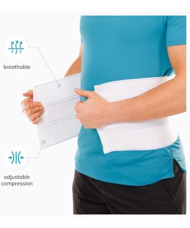 BraceAbility XXL Bariatric Abdominal Stomach Binder - Plus Size Belly Support Girdle for Men and Women - Post Surgery Recovery Wrap and Hernia Treatment - Tummy Waist Compression (2XL) - Buy Online on GoSupps.com