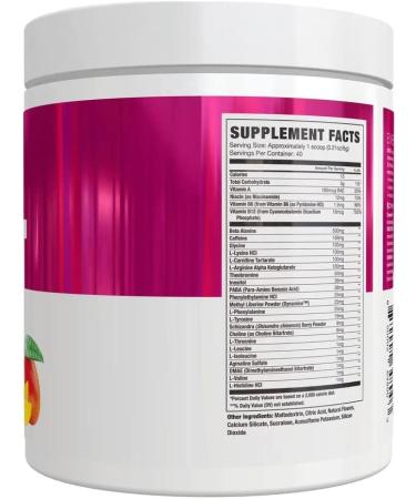NLA for Her Uplift Pre-Workout - Hawaiian Sunset (40 Servings) | Clean Energy Boost for Athletic Performance & Muscle Activation - Buy Online on GoSupps.com