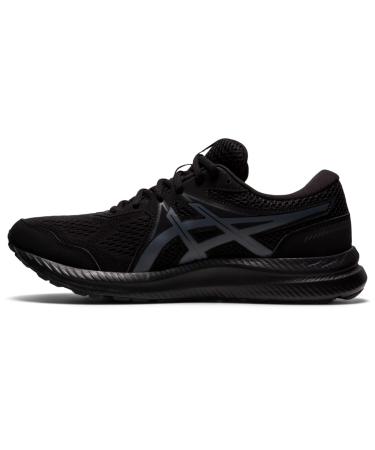 ASICS Men's Gel-Contend 7 Running Shoes 10.5 X-Wide Black/Carrier Grey