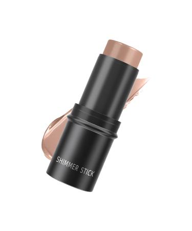 HINAYOSAN 3 Piece Face Contouring Set Highlighting Cream Contouring Stick Creams for Defined Features Portable Makeup for Cheeks Use Highlighting Shading Stick